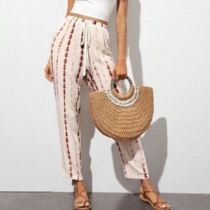 Tie Waist Tie Dye Pants